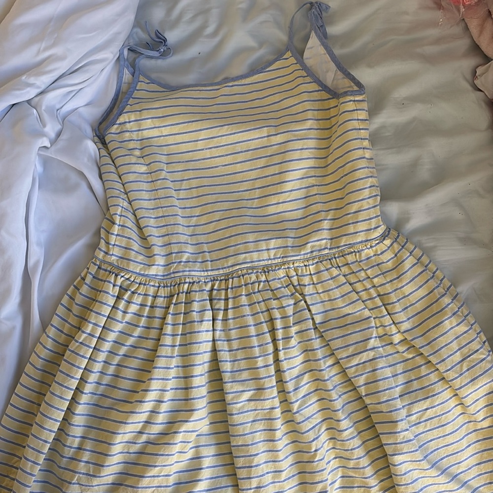 Yellow purple dress for kids